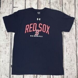 Boston Red Sox MLB Baseball Under Armour Athletic Heat Gear Loose Tshirt